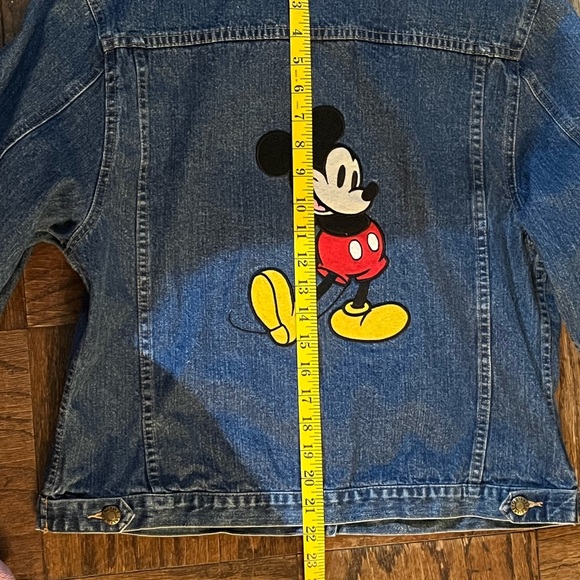 Vintage Disney Embroidered Mickey Mouse Denim Jacket. - Picture 8 of 8